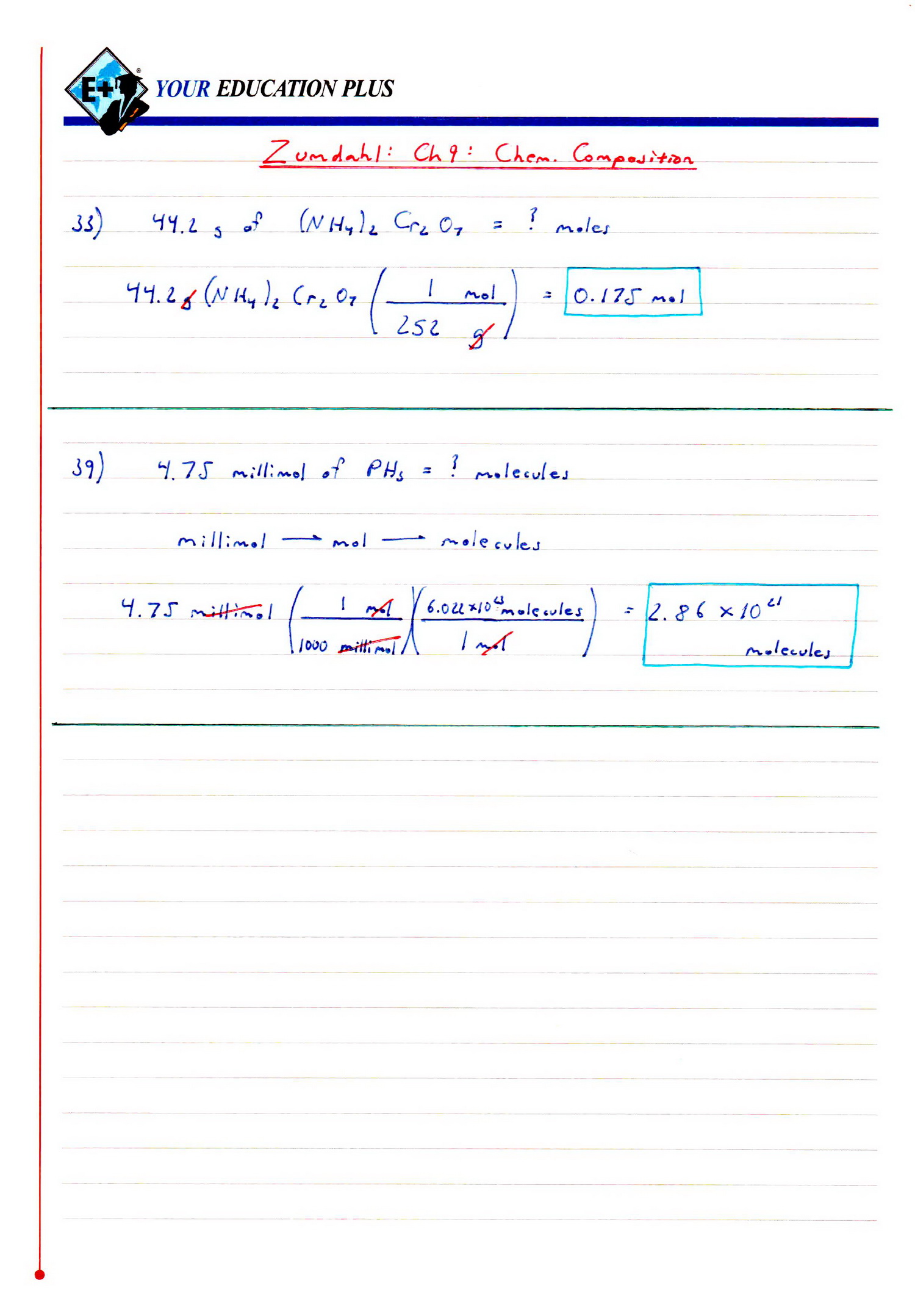 Zumdahl Ap Chemistry Review Questions Answers.