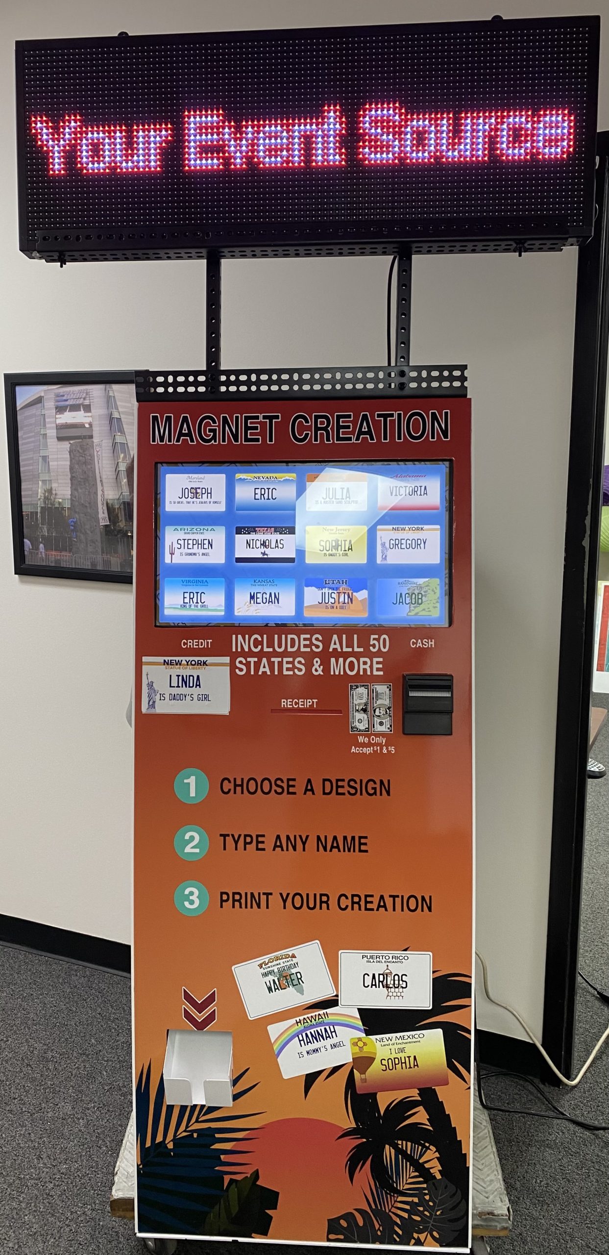 License Plate Kiosk Your Event Source