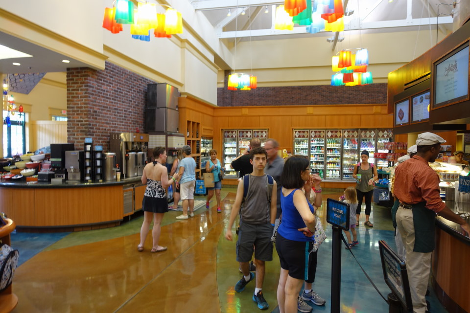 Dining at Disney's Saratoga Springs Resort & Spa