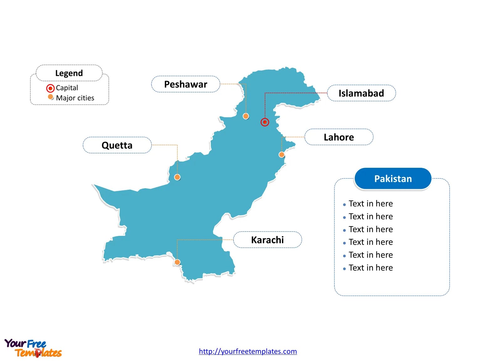 Geopolitical map of Pakistan, Pakistan maps Worldmaps.info