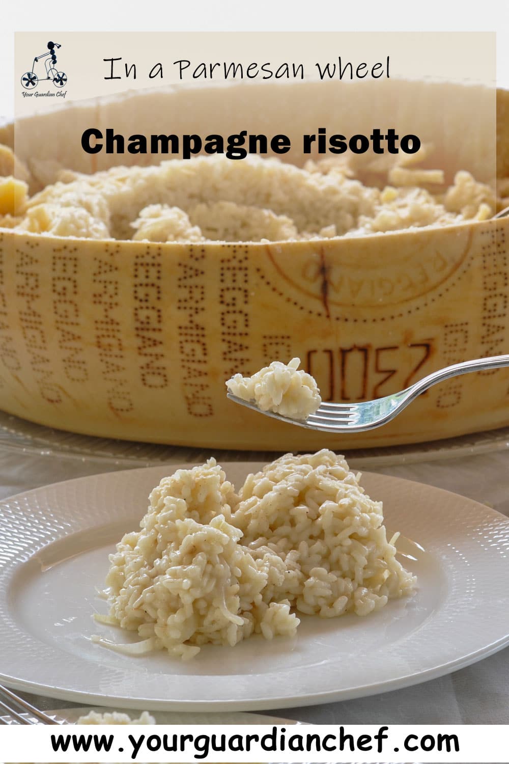 Champagne Risotto Recipe (Served In A Parmesan Wheel) Your Guardian Chef