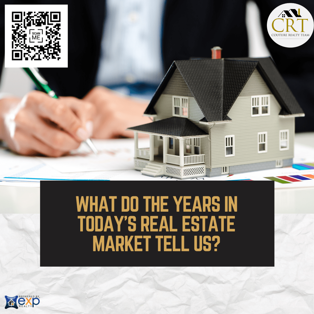 What do the years in today's real estate market tell us? Your Home