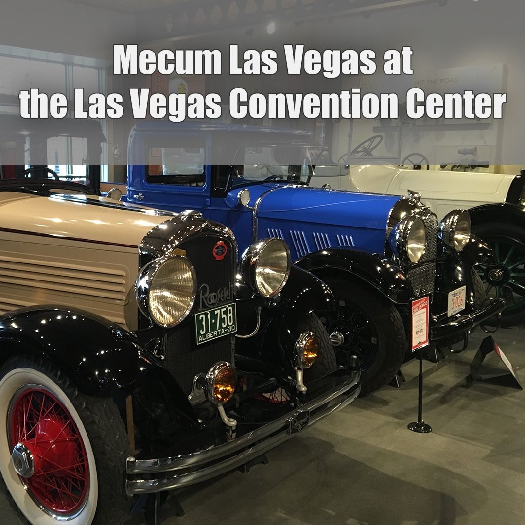 Mecum Auction Las Vegas to Be Held at the Las Vegas Convention Center