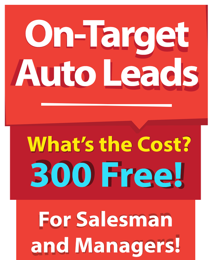 Auto Leads, Vehicle Sales Leads, Leads for Auto Dealerships