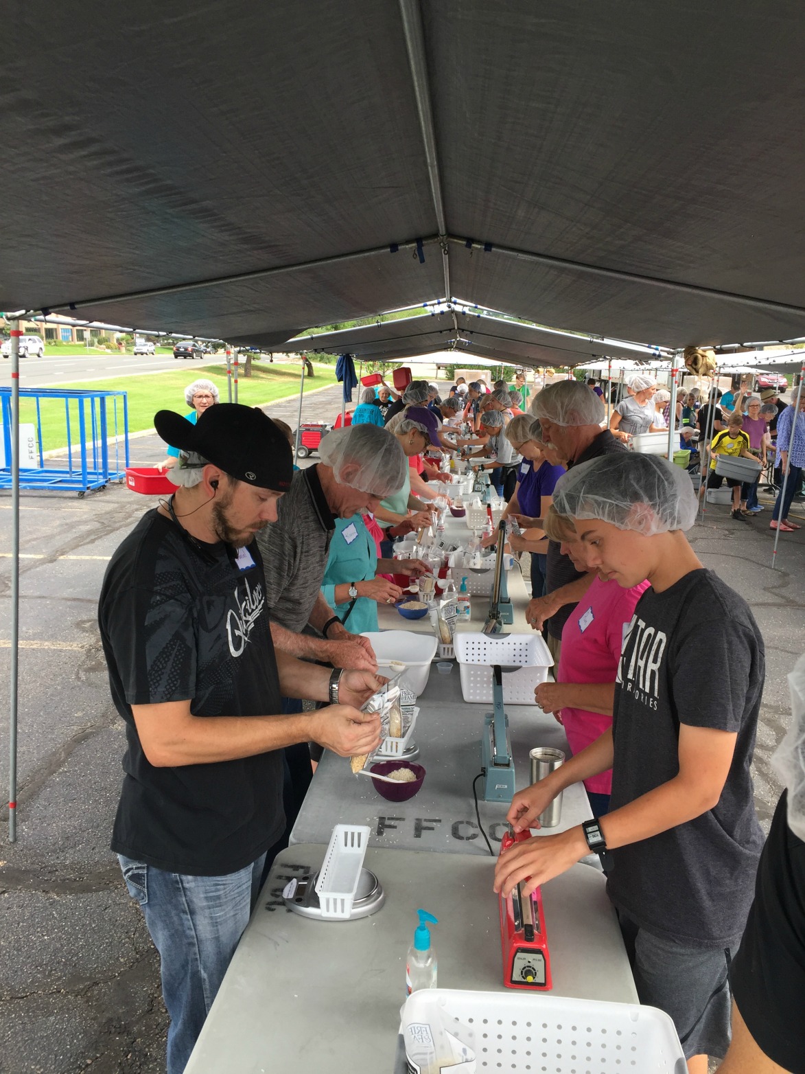 All in a Morning’s Work Wheat Ridge Dream Dinners Team Packs 52,000