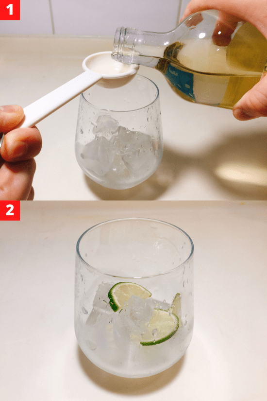 Sparkling Elderflower Lemon Water YourKitchenTime