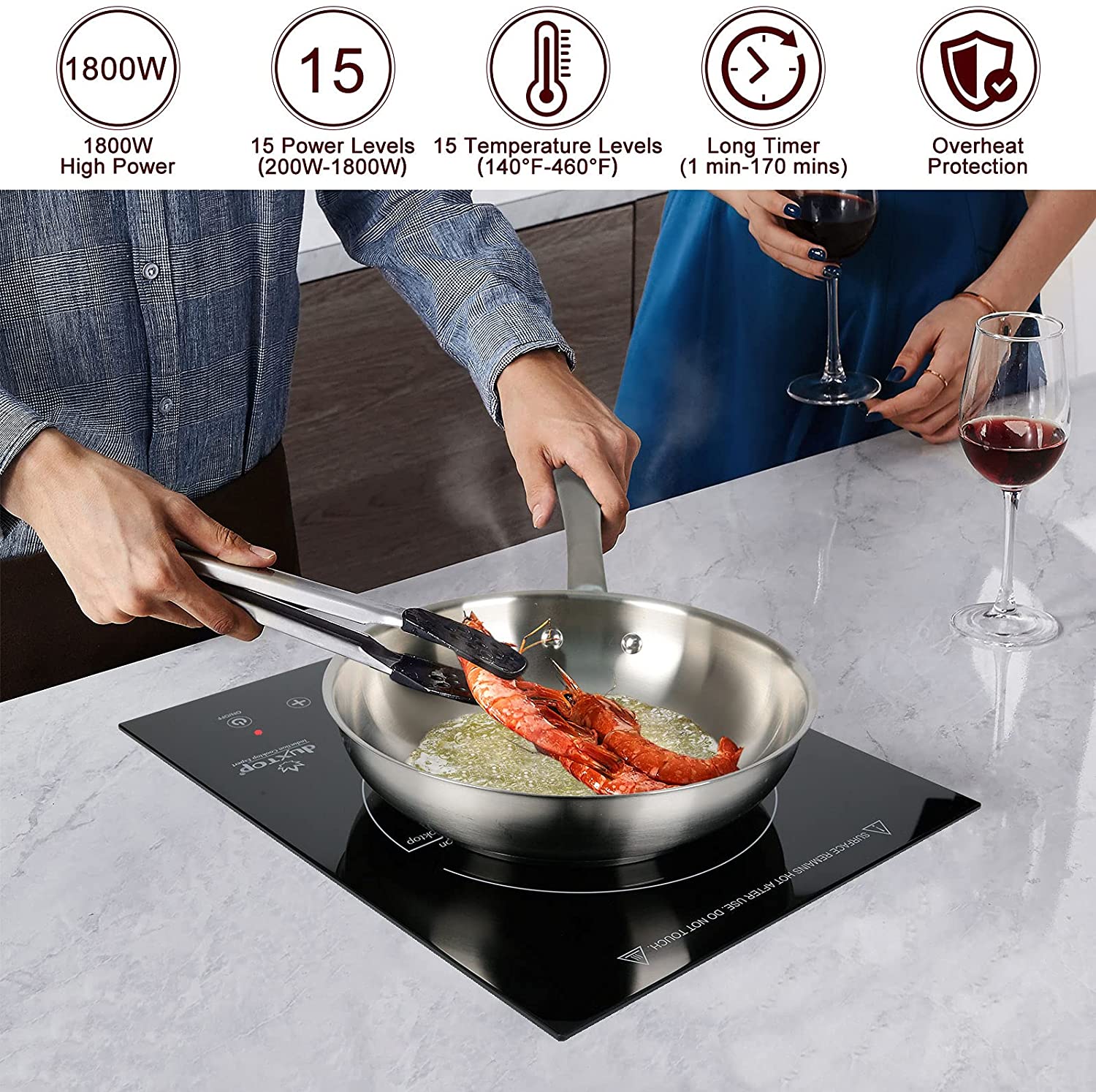 Duxtop BuiltIn Countertop Induction Burner [Review] YourKitchenTime