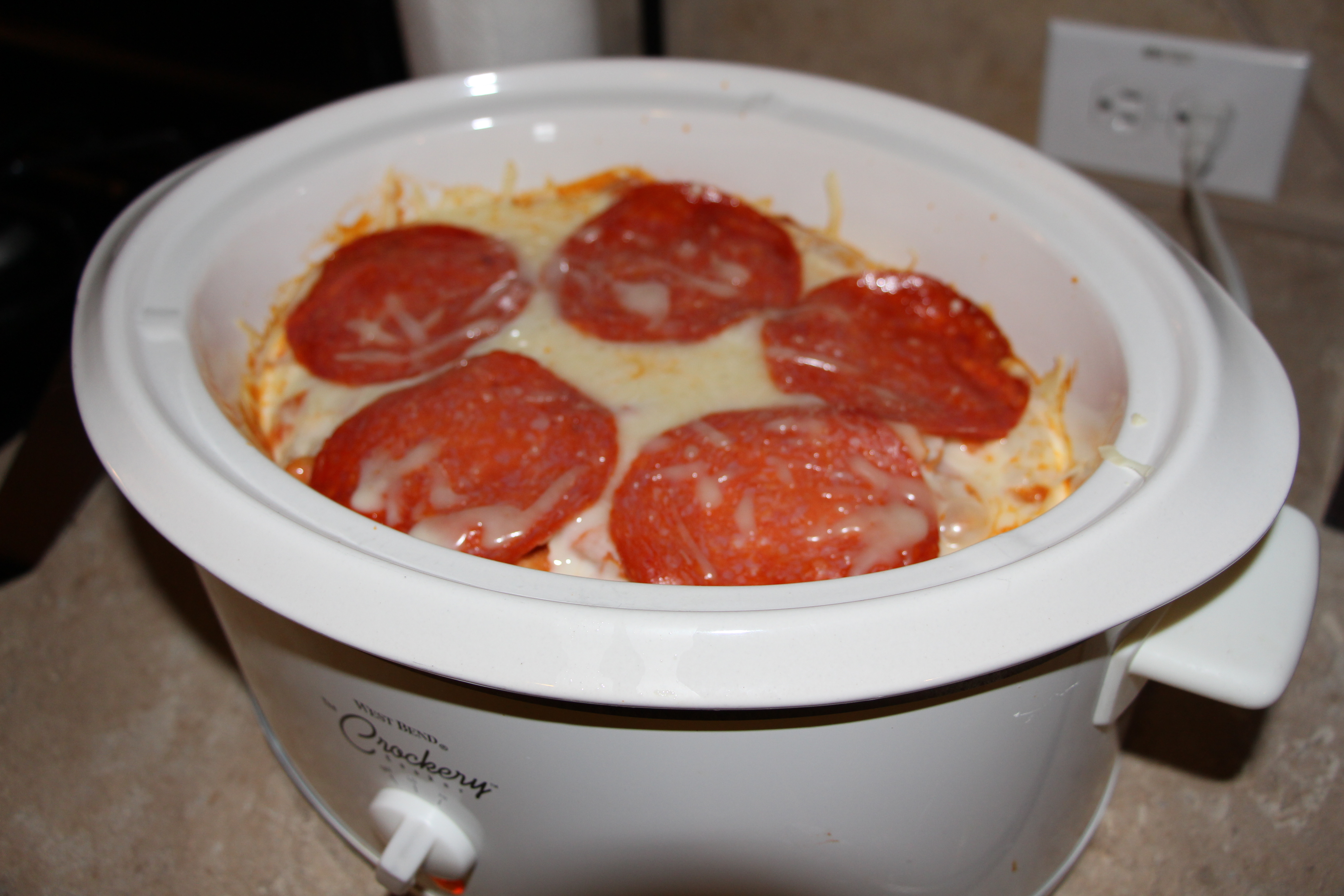 Crock Pot Pizza Pasta Your Knife Guy