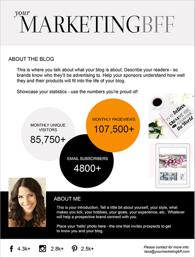 Working With Brands Know Your Worth + Media Kit