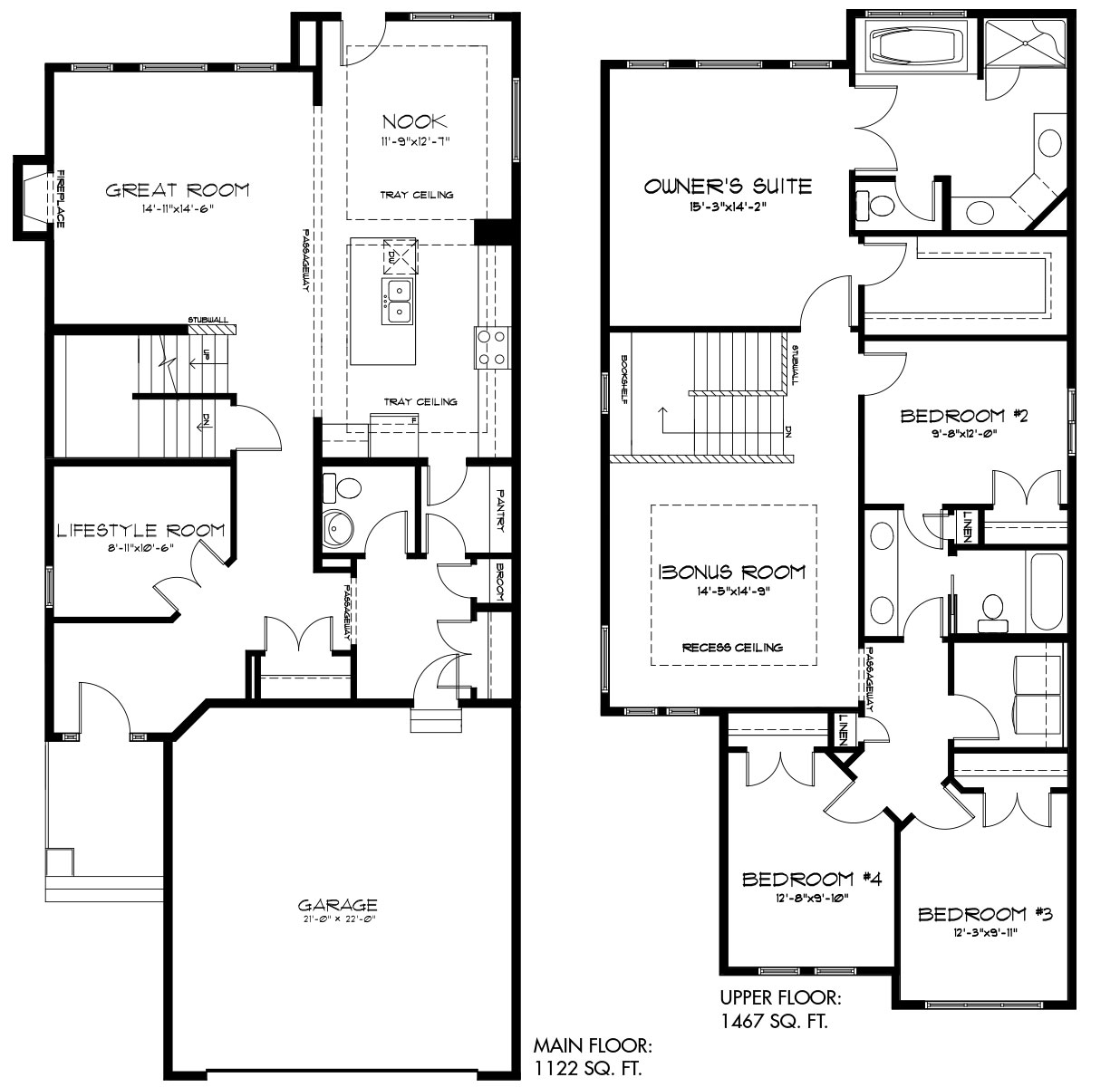Secretariat 2589 sq ft Pacesetter Homes