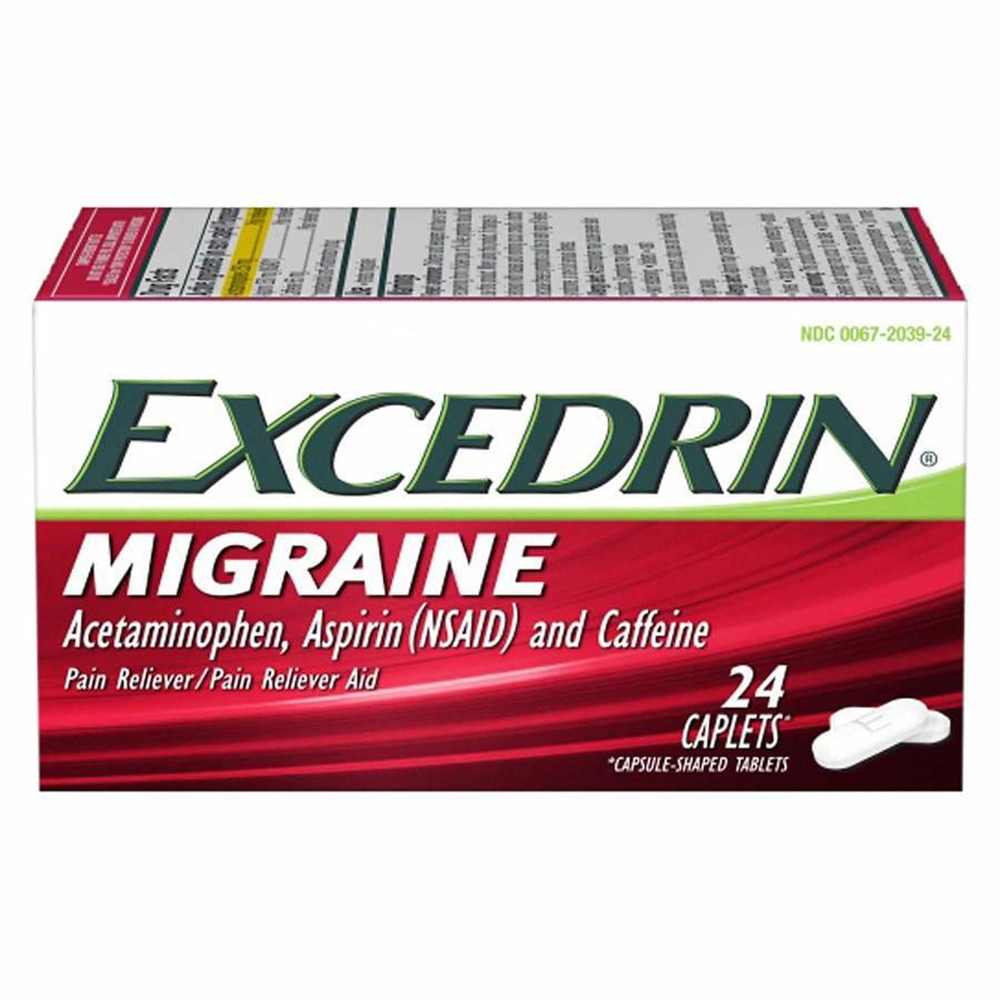 EXCEDRIN MIGRAINE (24) CAPLETS The Pavilion