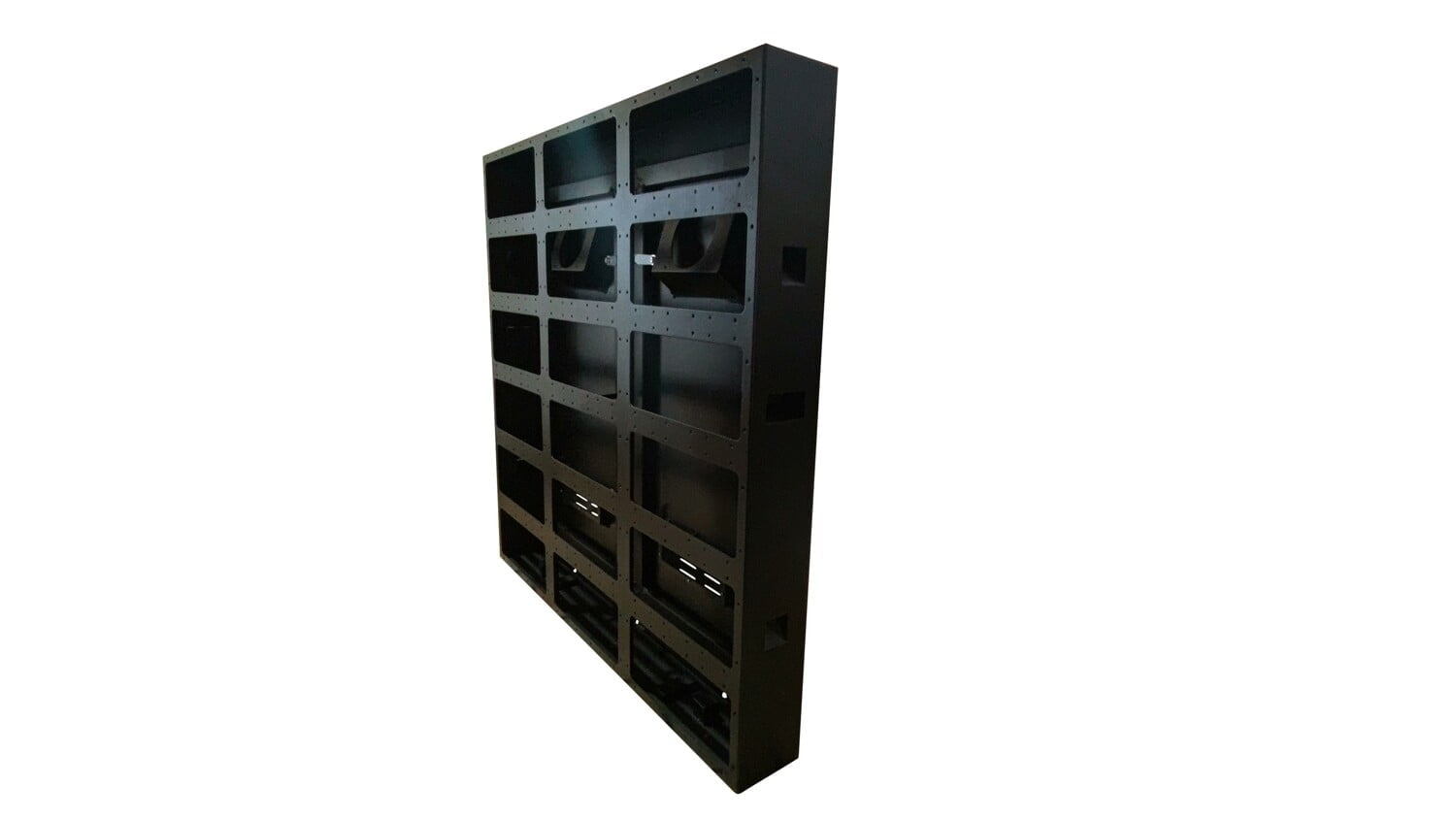 P5 Outdoor Enclosure 6x3 = 18 led panels = About 39″ L x 5″ W x 39″ H