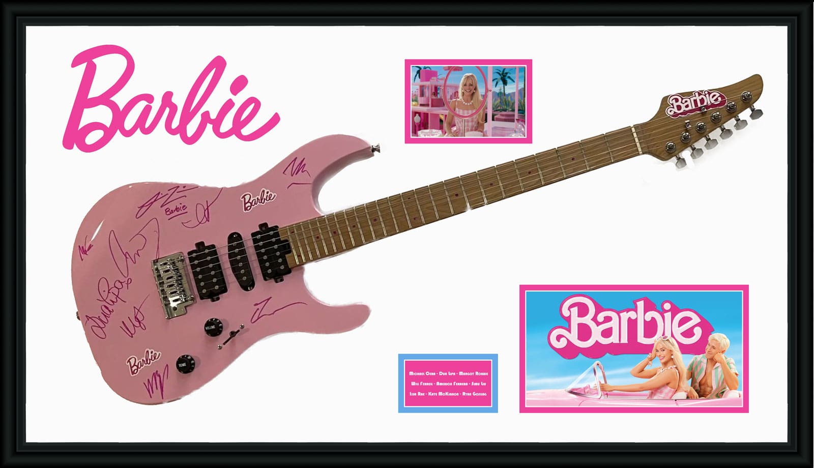 "Barbie" Autographed Guitar - YourPremierMemorabilia