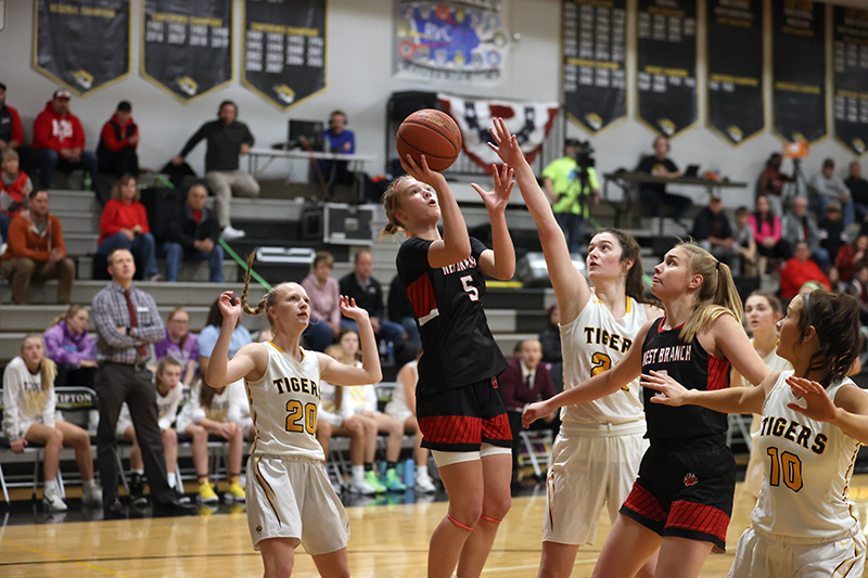 Unbeaten Start Pushes West Branch Into Top 10 in IGHSAU Girls