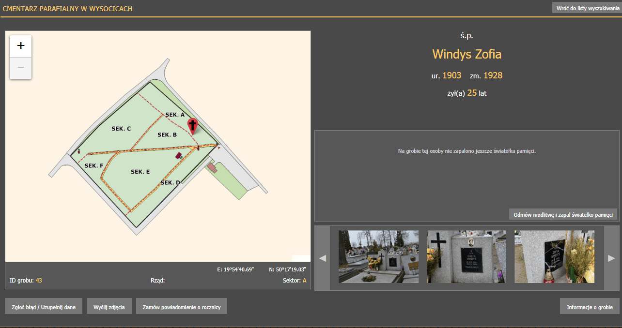 Stowarzyszenie Twoje Korzenie w Polsce How to look for the graves
