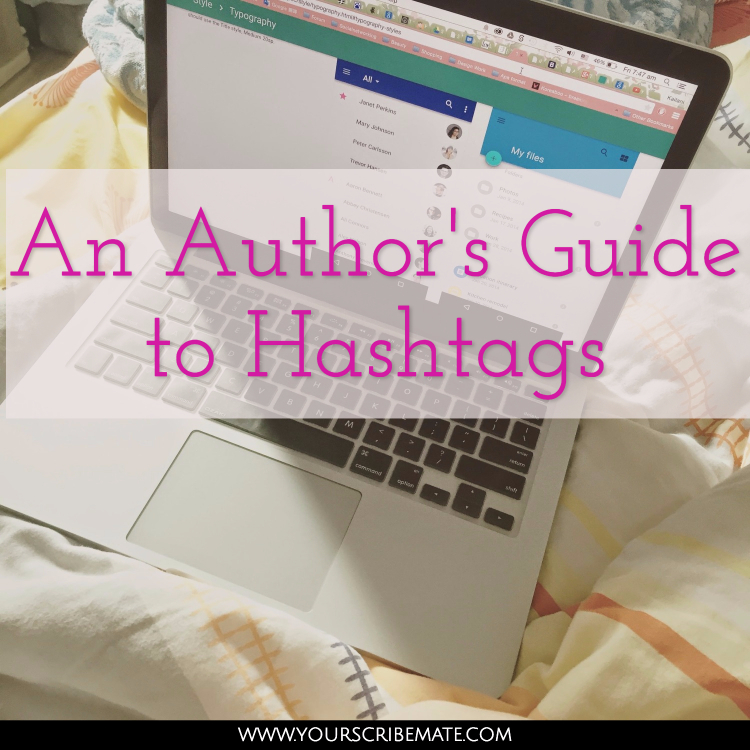 An Author's Guide to Using Hashtags Scribe Mate