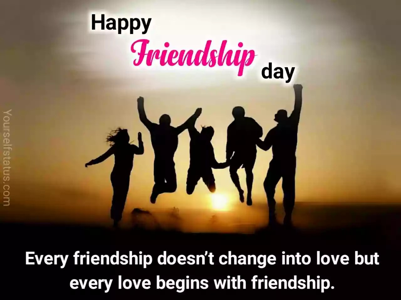 Happy Friendship Day Wishes 2021 Friendship Day Status Quotes Images Sms To Wish Your Friends Yourselfstatus