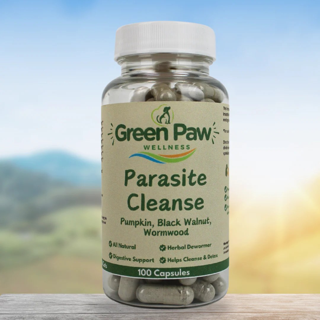 Natural Parasite Cleanse for Dogs & Cats Intestinal Health Support