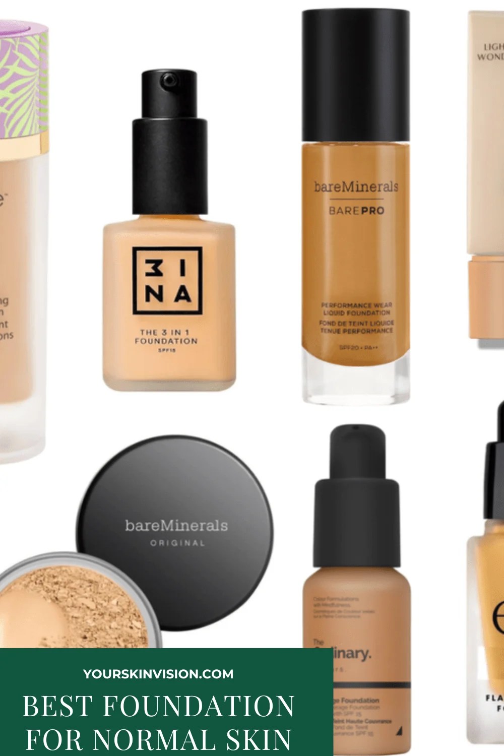 5 Best Foundation For Normal Skin In 2024 YourSkinVision