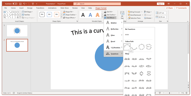 The Easiest Method to Curve Text in PowerPoint StepbyStep Tutorial The Easiest Method to Curve Text in PowerPoint StepbyStep Tutorial