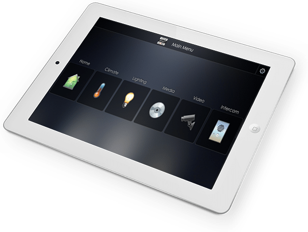 Elan g! Smart Home Interface on iPad Your Smart Home Luxury Smart