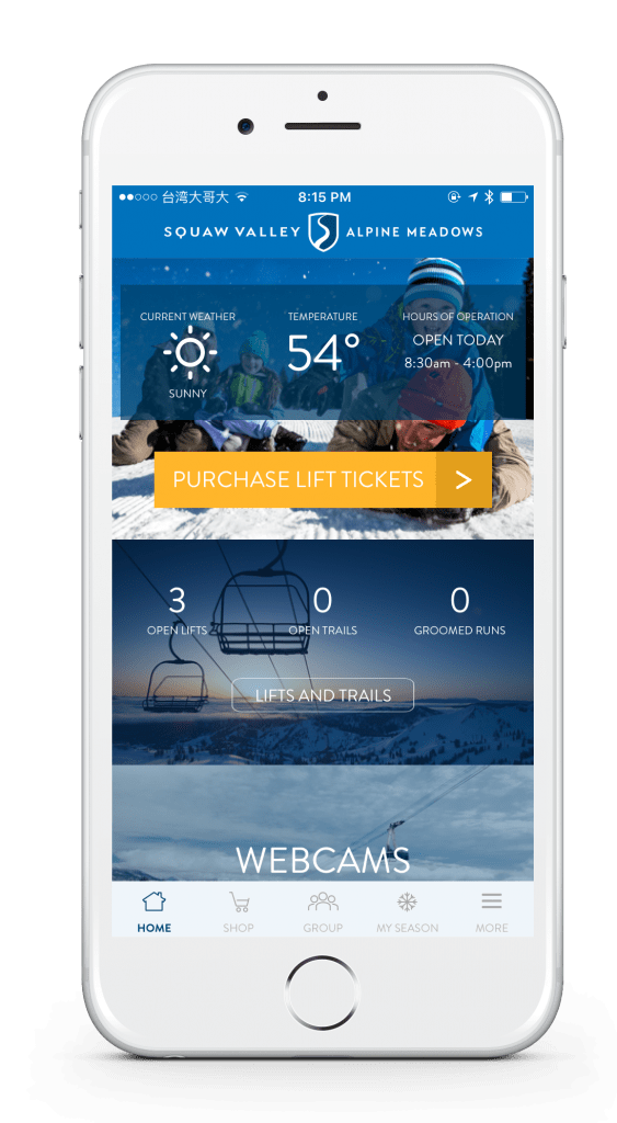 Ski Resort apps Tahoe Guide
