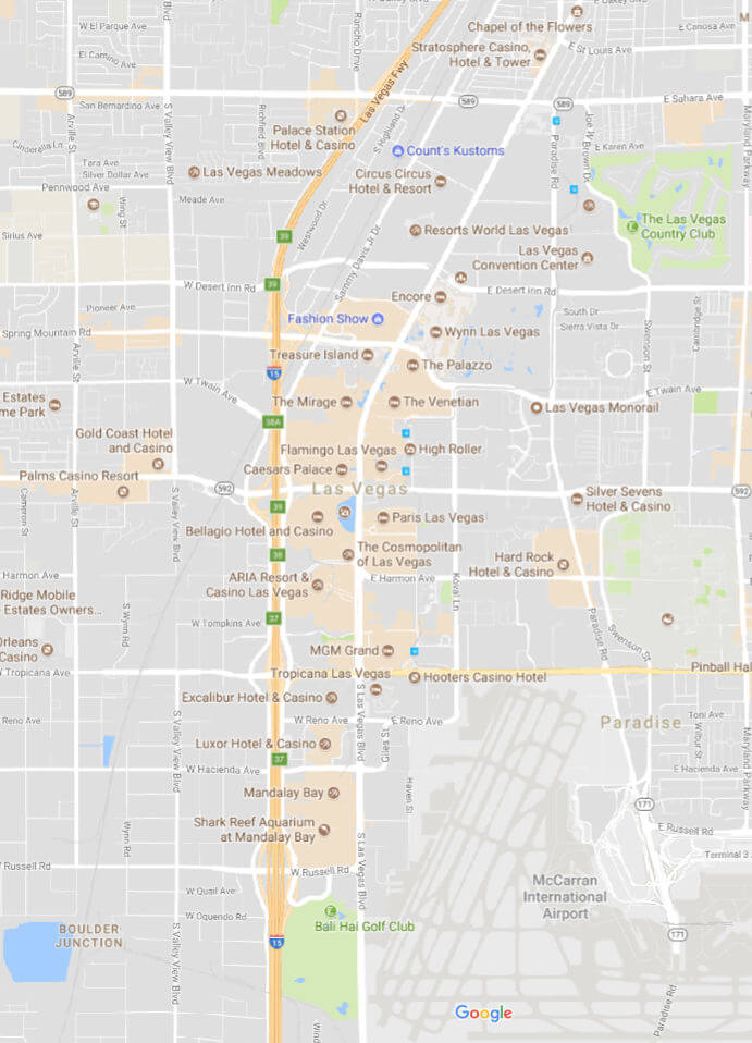 Best Neighborhoods in Las Vegas, NV Map AreaVibes