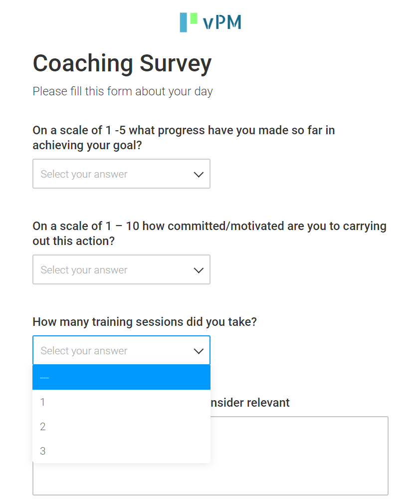 How to implement a coaching survey in