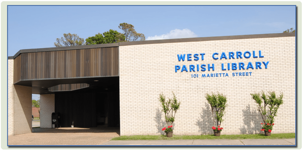 West Carroll Parish Library Home Page