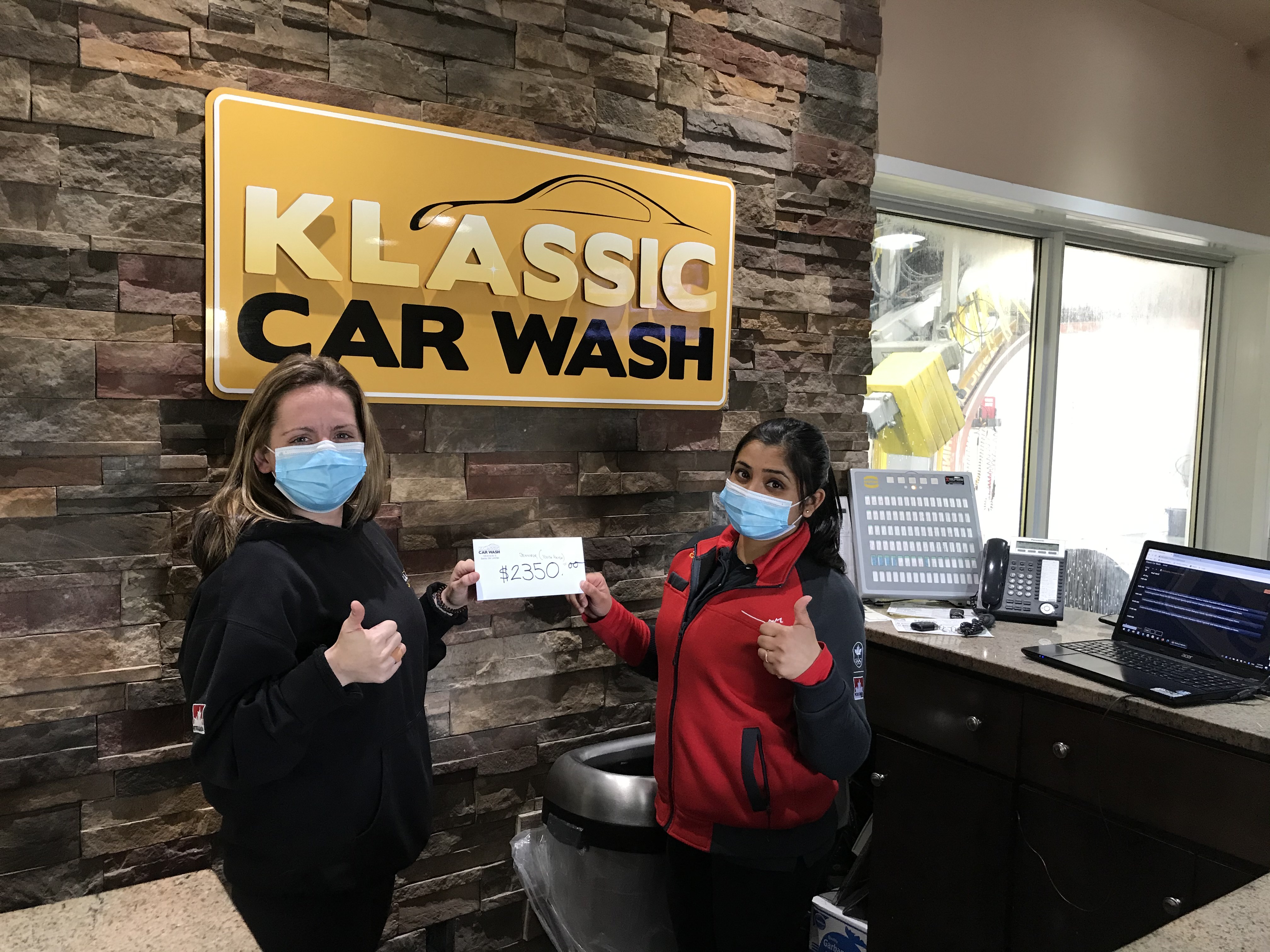 Car washes for Youth Haven raise 2350! Youth Haven