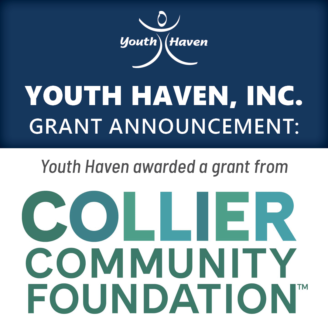 YOUTH HAVEN AWARDED GRANT FROM COLLIER COMMUNITY FOUNDATION News