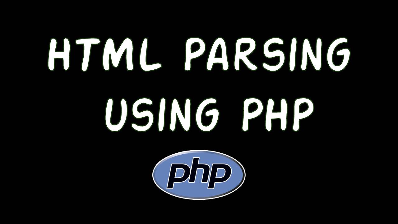Simple HTML parser using PHP