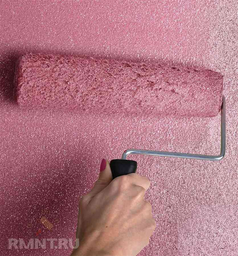 Декоративні фарби з блискітками особливості та приклади використання