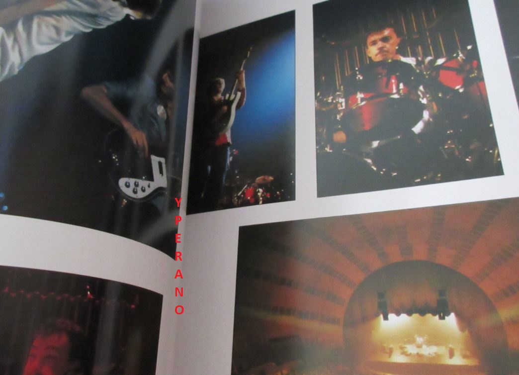 Rush Grace Under Pressure tour programme 1984 Mint condition Yperano