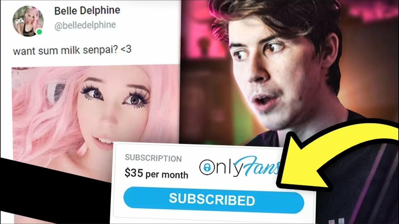 ベル・デルフィンのOnlyfansを見て吐き気を催したユーチューバーKavos Ypsilon Magazine