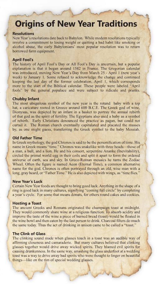 Is New Years in the Bible? When is the Biblical New Year?