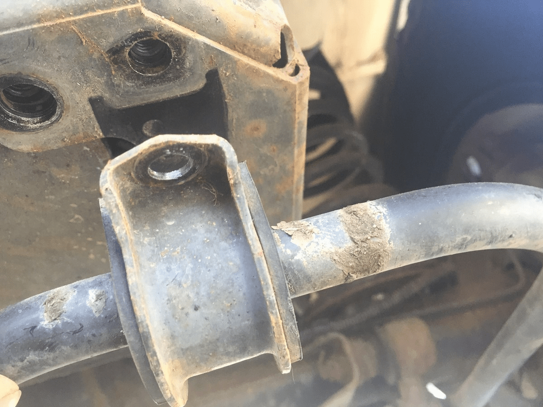 Land Rover Defender 90 Td5 onwards Rear Tank Cradle Replacement YRM