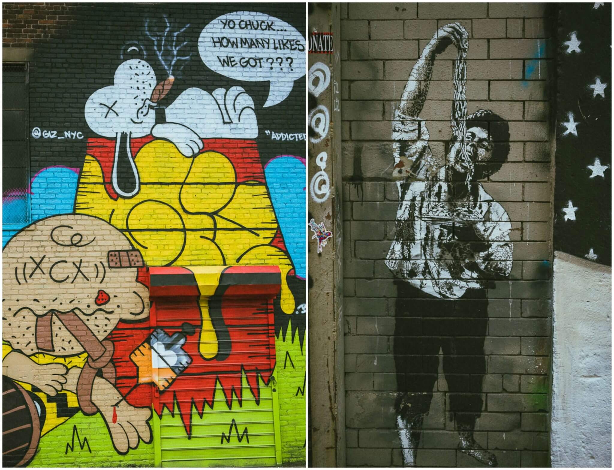 Bushwick Murals A Brooklyn graffiti tour including Bushwick Street Art Map