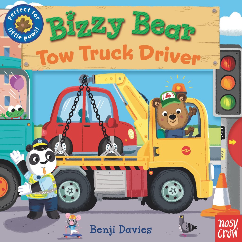 Bizzy Bear Tow Truck Driver by Benji Davies Youth Services Book Review