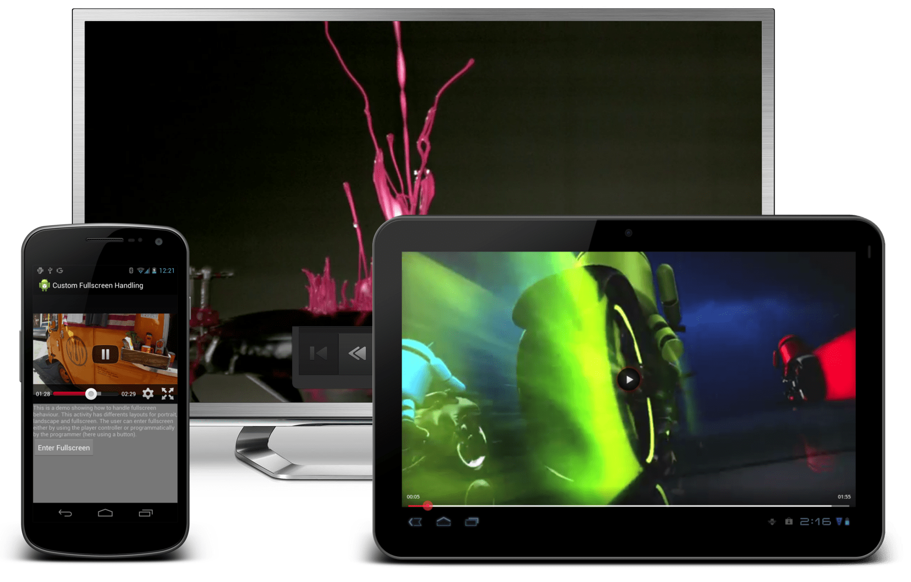 New YouTube Android Player Tools