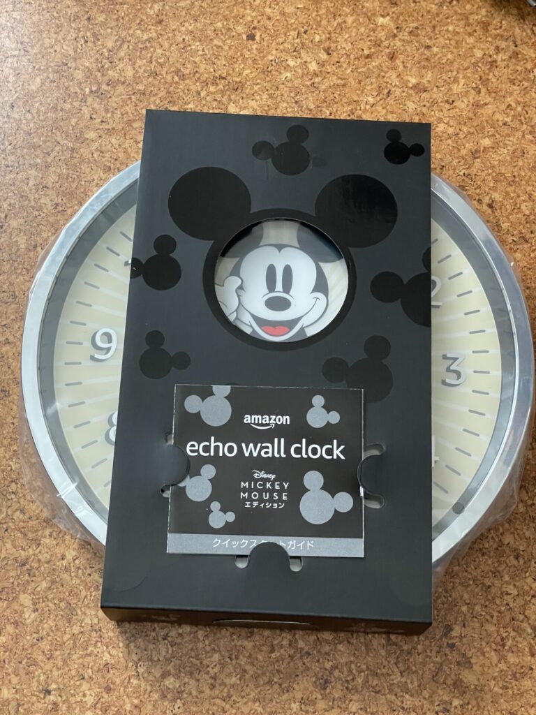 「Echo Wall Clock Disney ミッキーマウス エディション 」可愛い壁掛け時計！タイマーのカウントダウンが便利