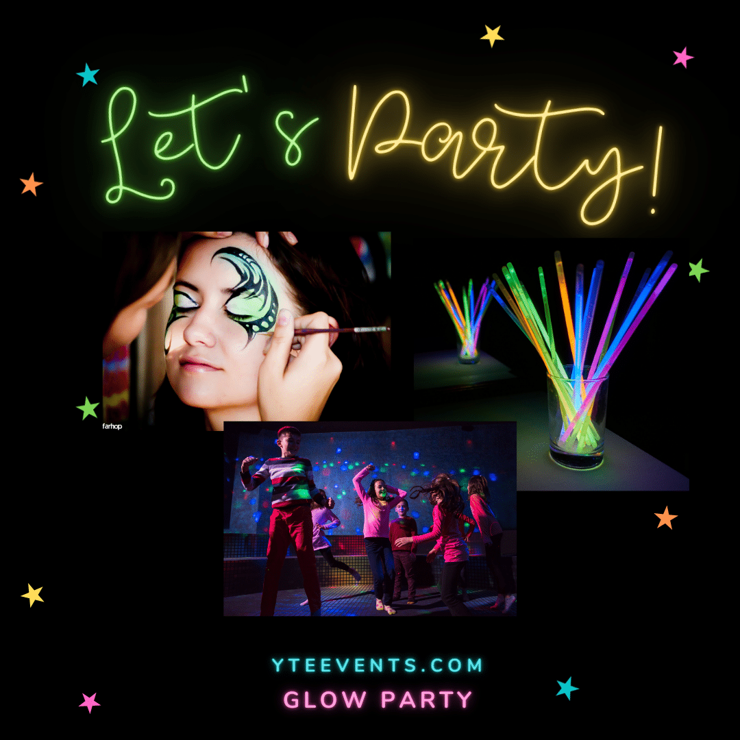 Glow Up With a Neon Birthday Party YTE Events and Balloon Decor