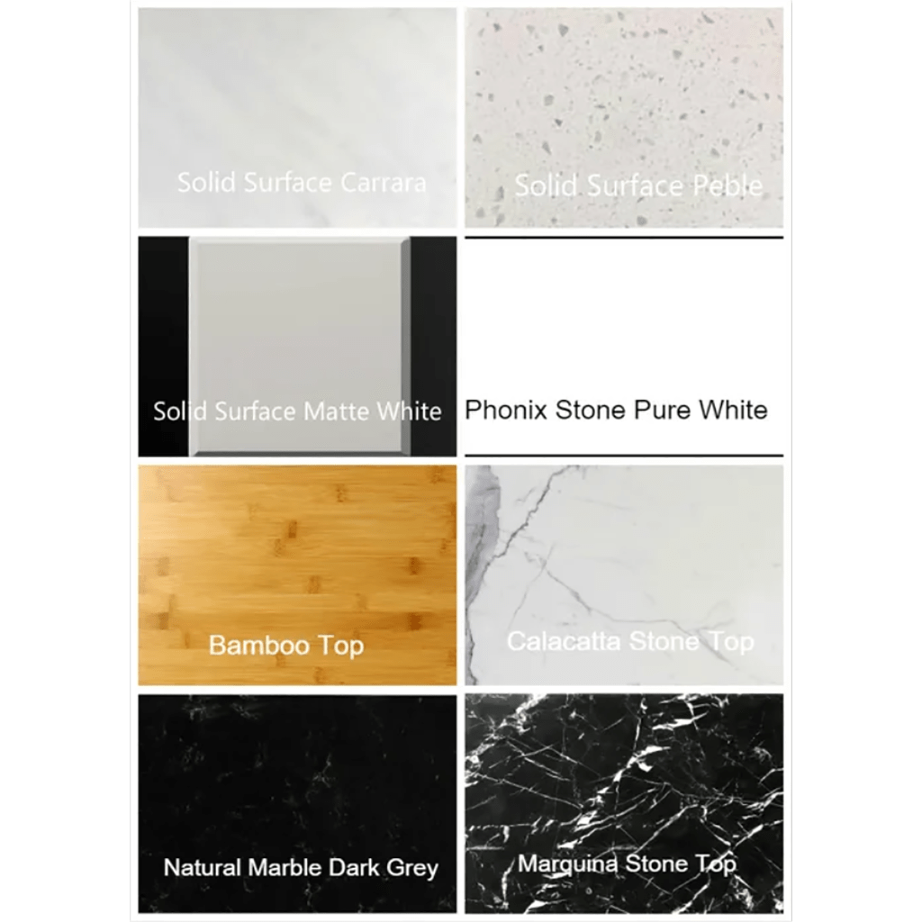 1200MM White MDF Vanity Single Bowl Freestanding Only/ With Ceramic top YT GROUP