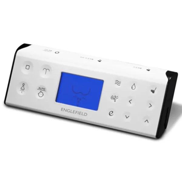 Englefield Polypropylene Bidet Intelligent Toilet Seat Plus White YT