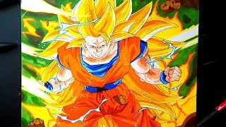 Como Dibujar A Goku Super Sayayin 3 Videos 9tube Tv