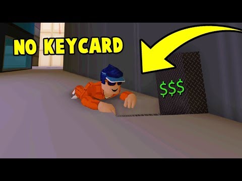 New How To Rob Bank Without Keycard Glitch Roblox Jailbreak keycard roblox jailbreak