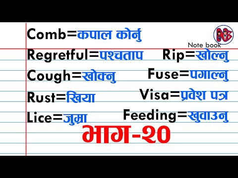 Hindi Word Nani Meaning In English