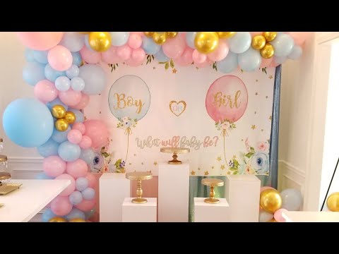 Ideas De Decoracion Para Fiestas De Revelacion De Genero Ideas Con Globos Gende Lagu Mp3 Mp3 Dragon