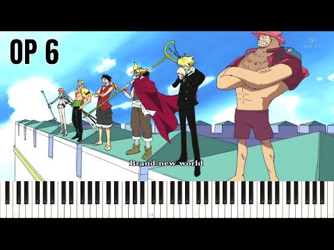 One Piece The Worlds Number One Oden Store Piano Tutorial Magical Piano Lagu Mp3 Mp3 Dragon
