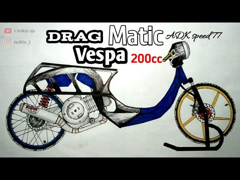 Cara menggambar motor vespa youtube via www.youtube.com . Menggambar Drag Rx King Menggambar Motor Drag Menggambar Trail Hut Ri Ke75 1 Lagu Mp3 Mp3 Dragon